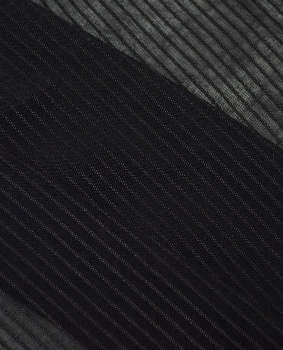 Ткань Вискоза Рубашечно-блузочная 0489 цвет серый полоска картинка 1