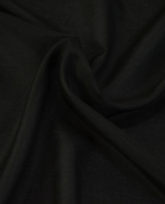 Ткань Вискоза Рубашечная 0491 цвет черный картинка
