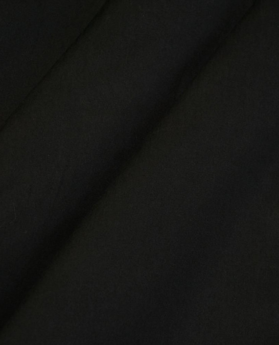 Ткань Вискоза Рубашечная 0492 цвет черный картинка 1