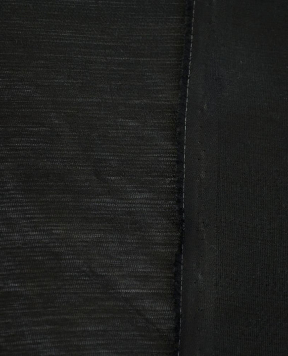 Ткань Вискоза Рубашечная 0495 цвет черный картинка 2