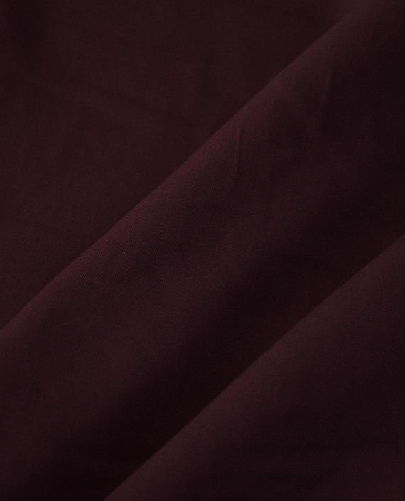 Ткань Вискоза Рубашечная 0567 цвет бордовый картинка 2