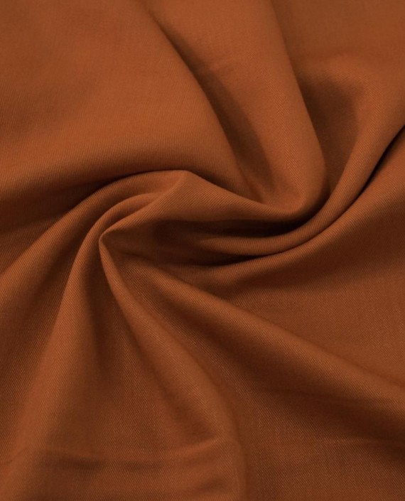 Ткань Вискоза Рубашечная 0575 цвет оранжевый картинка