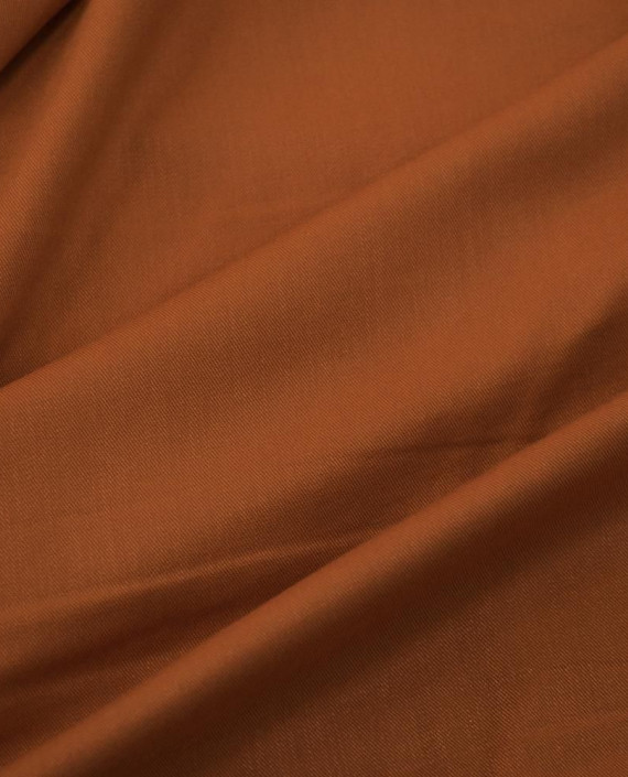 Ткань Вискоза Рубашечная 0575 цвет оранжевый картинка 2