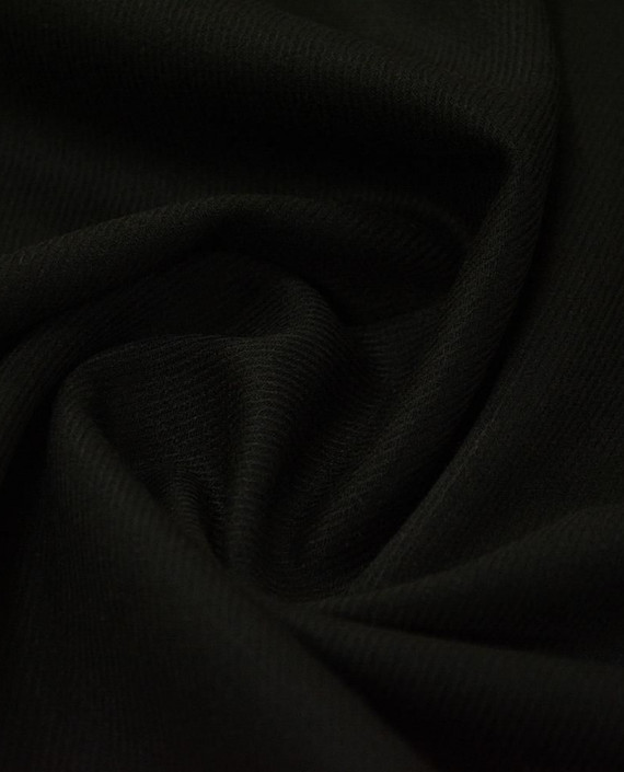 Вискоза Костюмная 0591 цвет черный полоска картинка