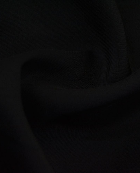 Шифон вискозный 0608 цвет черный картинка