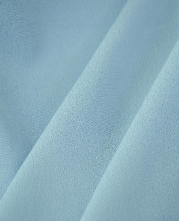 Вискоза Рубашечная Креповая 0655 цвет голубой картинка 1