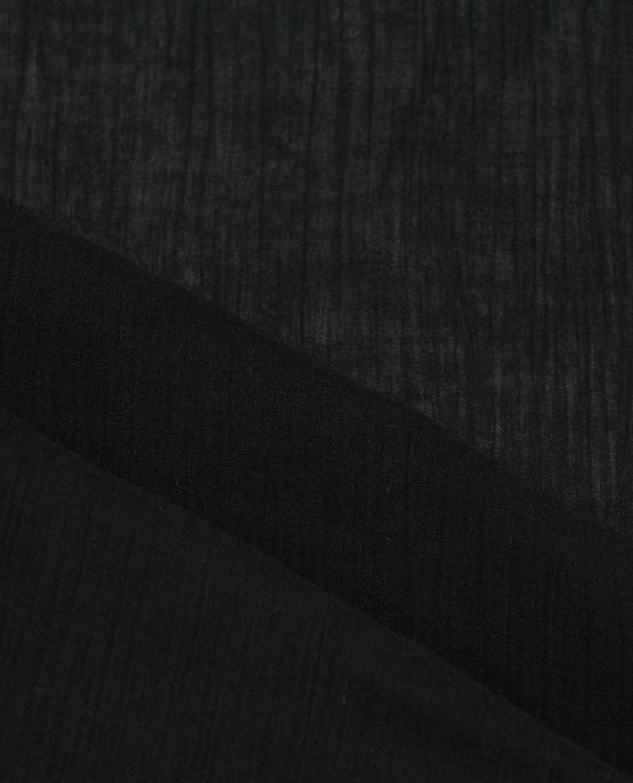 Вискоза блузочная 0680 цвет черный картинка 2