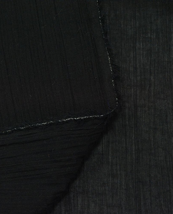 Вискоза блузочная 0680 цвет черный картинка 1