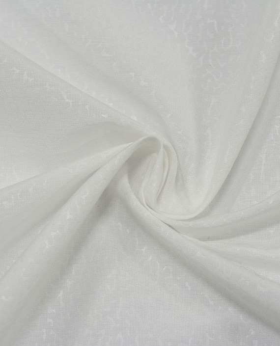 Вискоза Рубашечная 0682 цвет белый абстрактный картинка