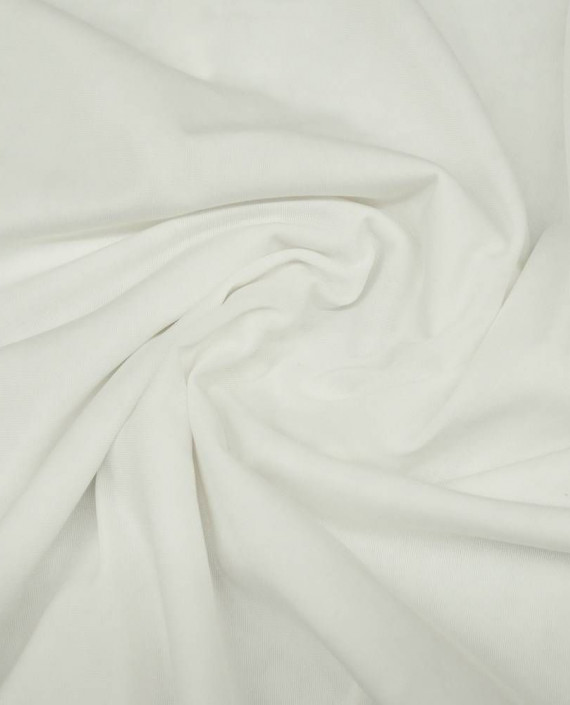 Ткань Бархат Мраморный 066 цвет белый картинка 1