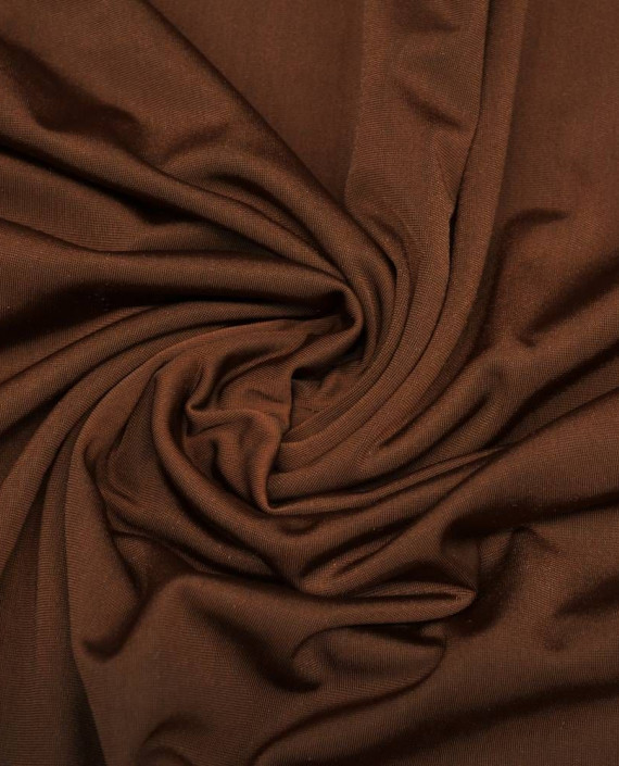 Ткань Бархат Мраморный 071 цвет коричневый картинка 1