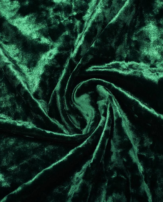 Ткань Бархат Мраморный 075 цвет зеленый картинка