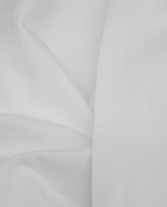 Ткань Бифлекс с начесом 0026 цвет белый картинка 2