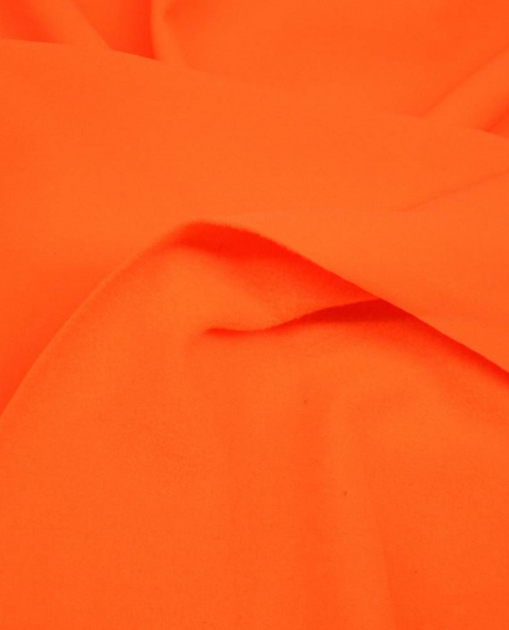 Ткань Бифлекс с начесом 0067 цвет оранжевый картинка 1