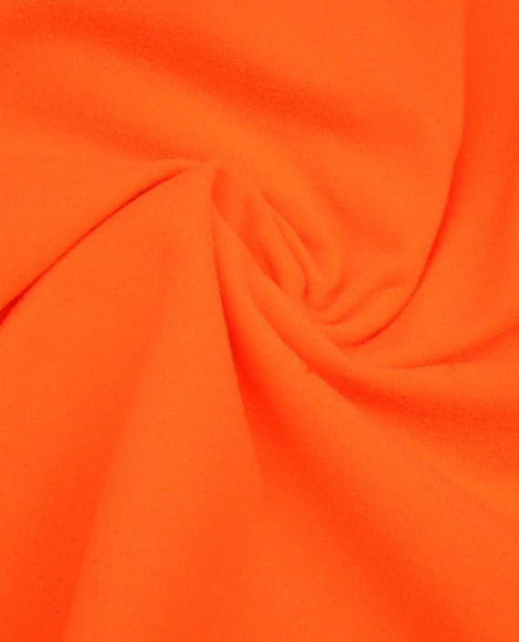 Ткань Бифлекс с начесом 0067 цвет оранжевый картинка 2