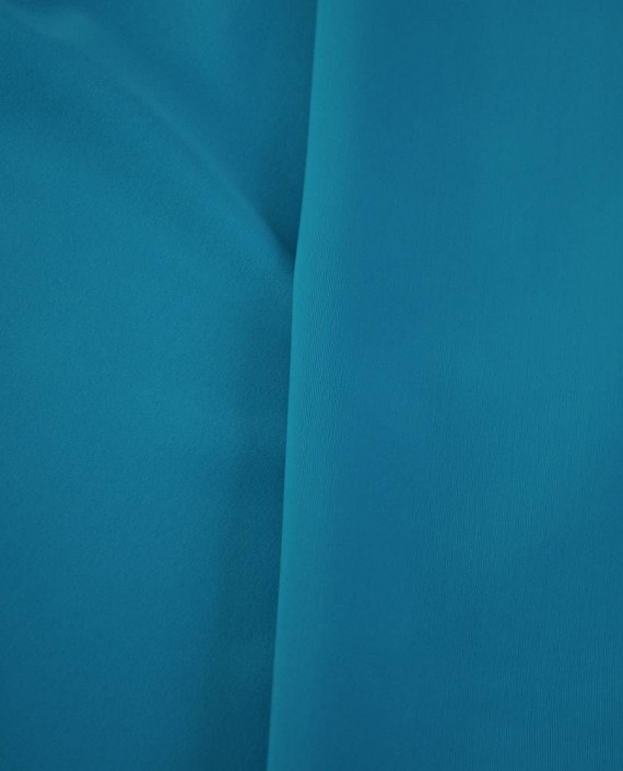 Ткань Бифлекс Malaga Peacock - последний отрез 10152 цвет бирюзовый картинка 1