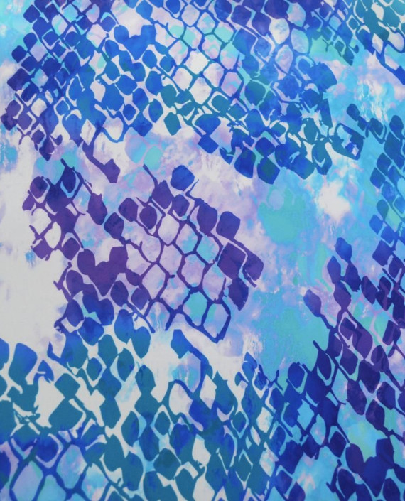 Ткань Бифлекс Принт 0208 цвет разноцветный абстрактный картинка