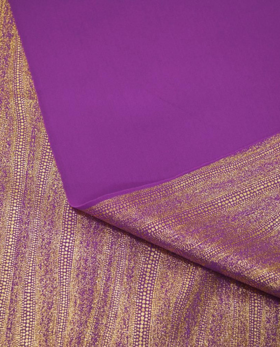 Ткань Бифлекс 0228 цвет фиолетовый абстрактный картинка 2