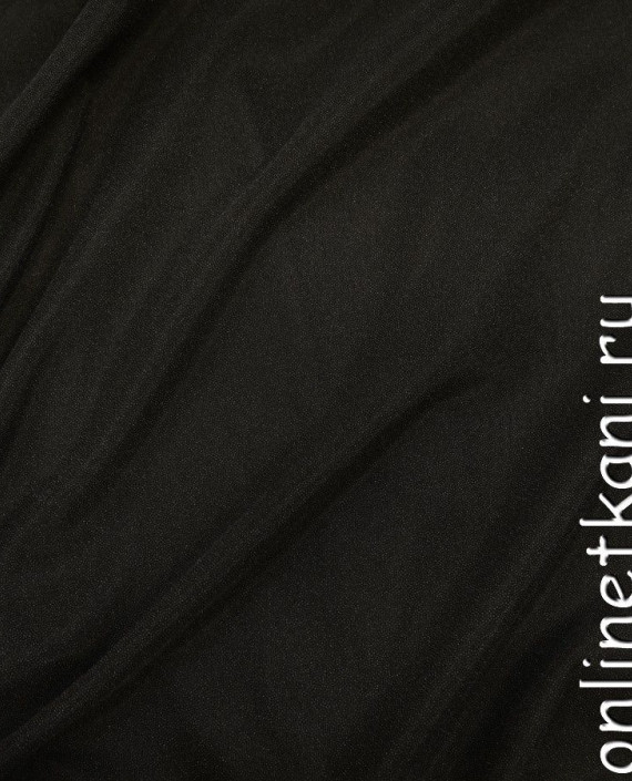Ткань дублерин трикотажный 005 цвет черный картинка