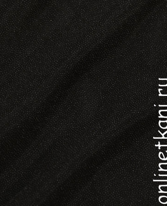 Ткань дублерин трикотажный 005 цвет черный картинка 1