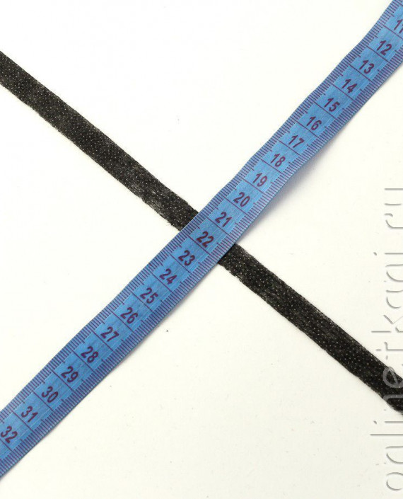 Нитепрошивной флизелин 10 мм 029 цвет черный картинка 2