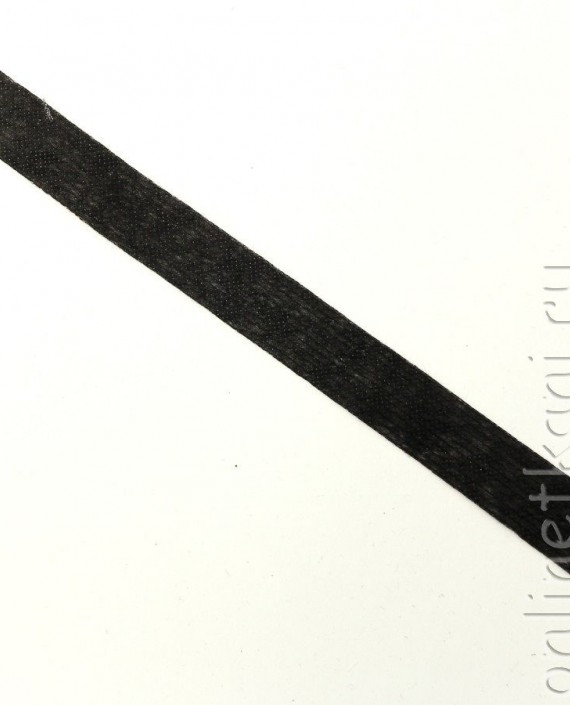 Нитепрошивной флизелин 20 мм 030 цвет черный картинка 2
