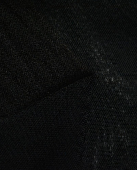 Ткань Дублерин Трикотажный 065 цвет черный картинка 2