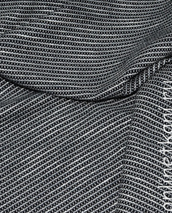 Ткань Хлопок 0250 цвет серый в полоску картинка