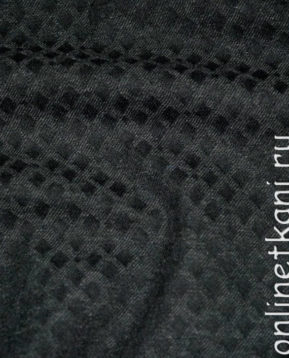 Ткань Хлопок "Альфред" 0089 цвет серый геометрический картинка