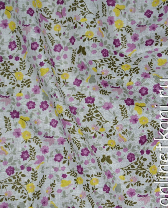 Ткань Хлопок "Ассоль" 0130 цвет разноцветный цветочный картинка