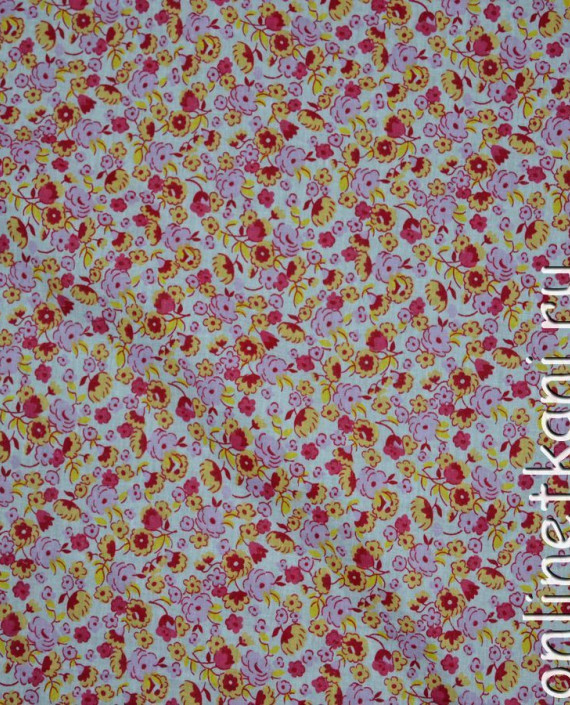 Ткань Хлопок "Берта" 0139 цвет разноцветный цветочный картинка