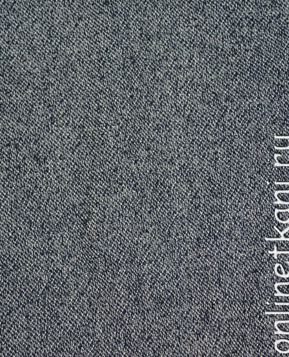 Ткань Хлопок Костюмный "Рифленый" 0181 цвет серый картинка 1