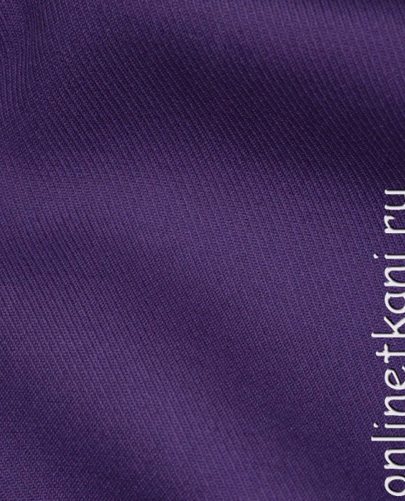 Ткань Хлопок Костюмный "Фиолетовый" 0197 цвет фиолетовый картинка