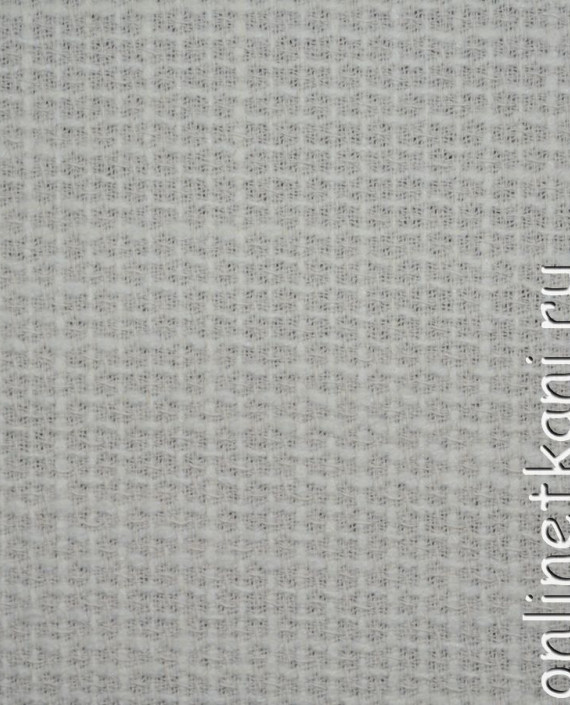 Ткань Хлопок Костюмный "Нежность" 0212 цвет белый в клетку картинка