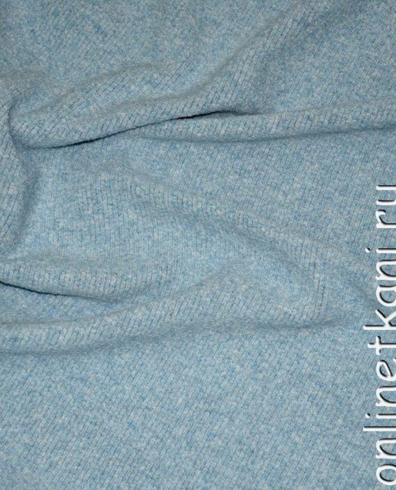 Ткань искусственный мех "Небесный" 0042 цвет голубой картинка