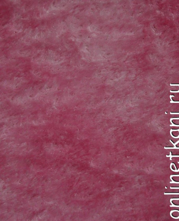 Ткань Искусственный мех 0077 цвет розовый картинка 1