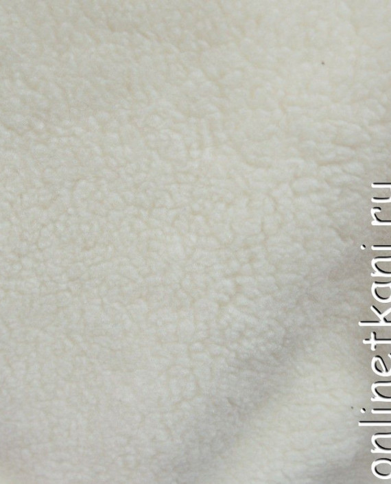 Ткань Искусственный мех 0079 цвет белый картинка