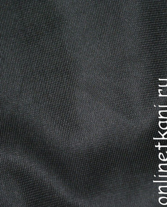 Ткань Искусственный мех 0084 цвет черный картинка 2