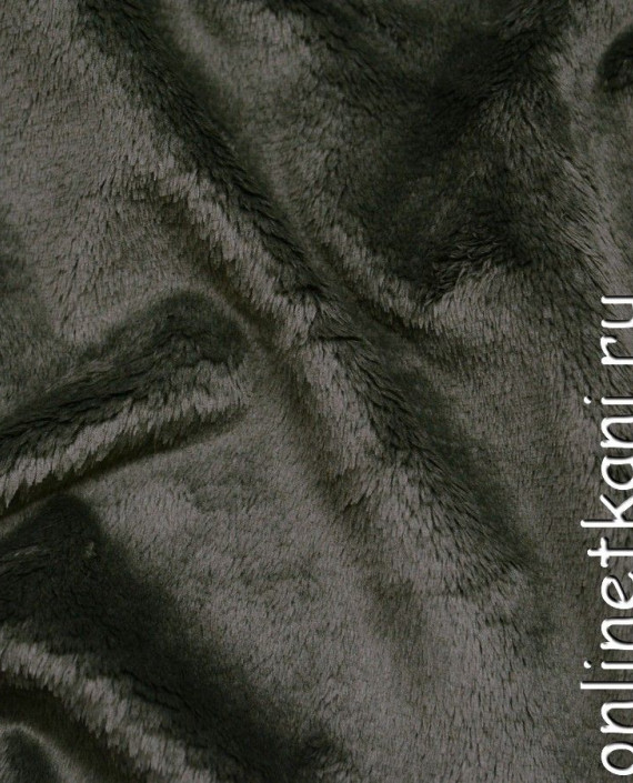 Ткань Искусственный мех 0086 цвет серый картинка
