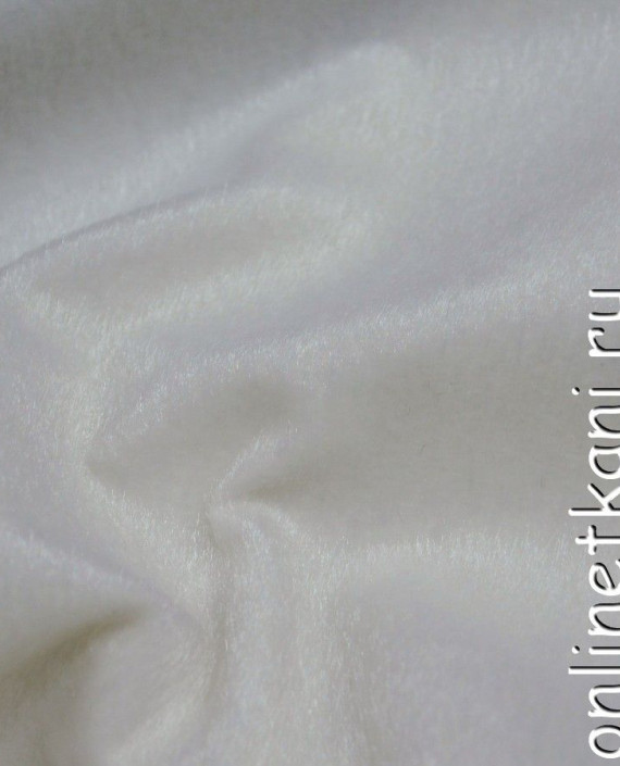 Ткань Искусственный мех 0110 цвет белый картинка