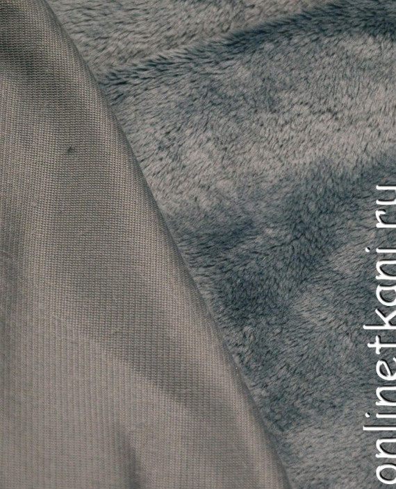 Ткань Искусственный мех 0111 цвет серый картинка 2
