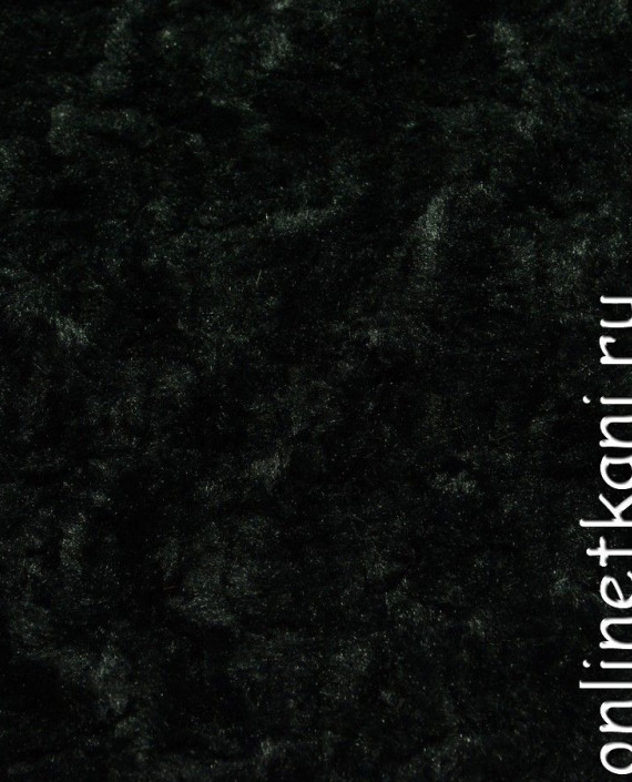 Ткань Искусственный мех 0113 цвет черный картинка