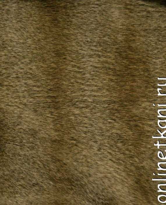 Ткань Искусственный мех 0121 цвет коричневый картинка