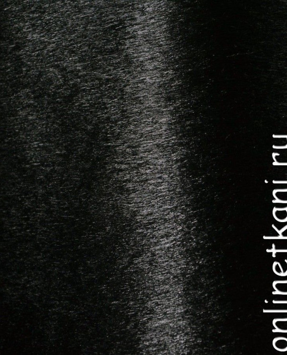 Ткань Искусственный мех 0135 цвет черный картинка 1