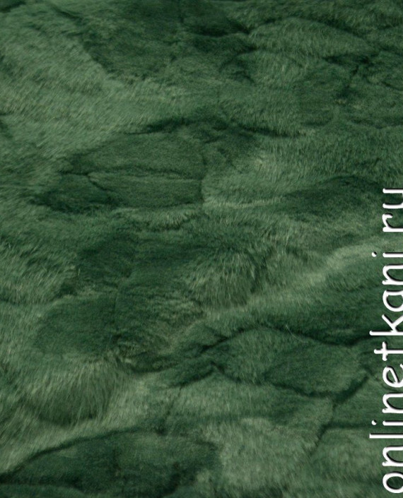Ткань Искусственный мех 0149 цвет зеленый картинка