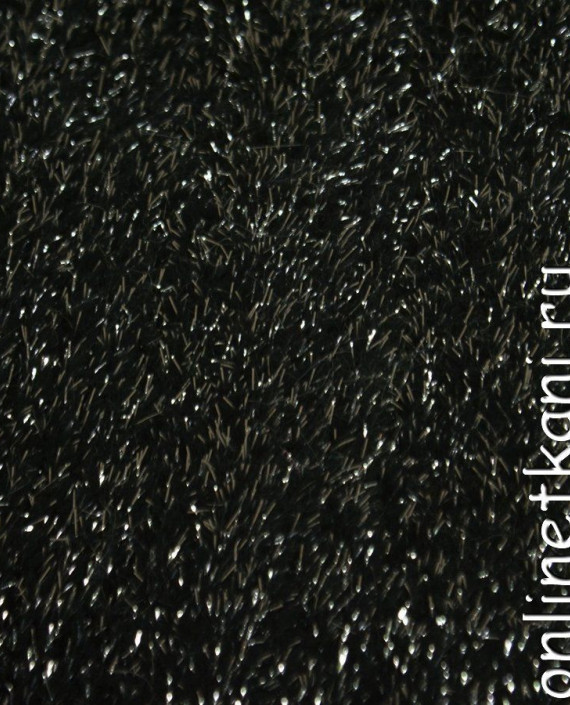 Ткань Искусственный мех 0155 цвет черный картинка