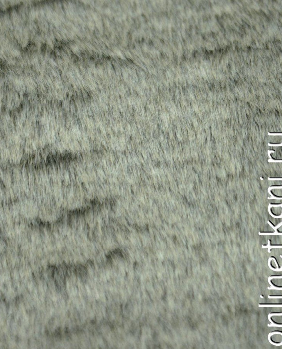 Ткань Искусственный мех 0160 цвет серый картинка