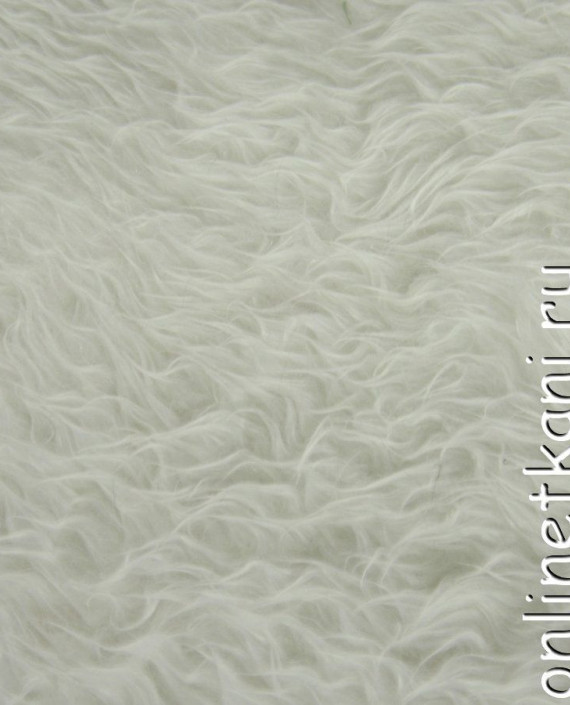 Ткань Искусственный мех 0163 цвет белый картинка