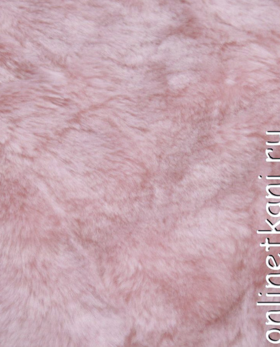 Ткань Искусственный мех 0170 цвет розовый картинка