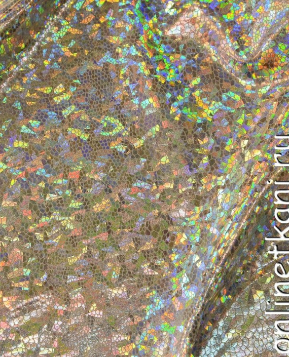 Ткань голограмма 011 цвет разноцветный картинка